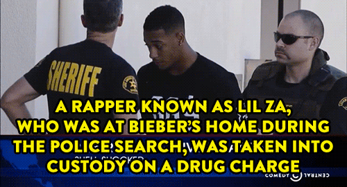 comedycentral:  Click here to watch The Daily Show’s coverage of Biebergate. 