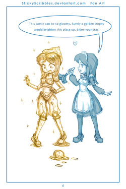 Ragnorak Online Potion Thief Page 6 by StickyScribbles   Thanks for all community the votes, total of all is: B)21 A)5The Alice Maid shall keep her as golden trophy. The end?Part0:http://stickyscribbles.deviantart.com/art/Ragnorak-Online-Potion-Thief-Page