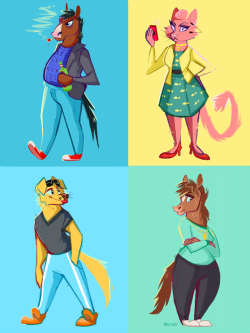 Paitynart:the Gangs All Here! @Bojackhorseman