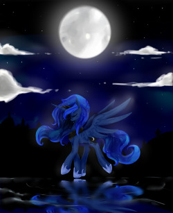 epicbroniestime:  Princess of the Night by ~Oscarina1234