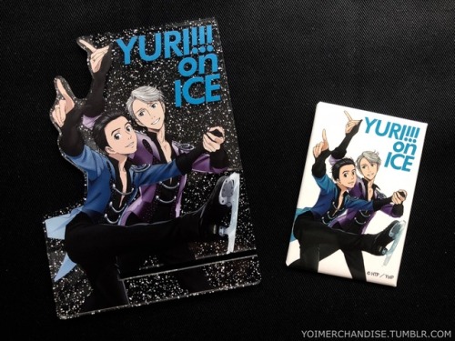 yoimerchandise: YOI x Avex Pictures AnimeJapan 2018 Exhibition Set Original Release Date:March 24th, 2018 Featured Characters (2 Total):Viktor, Yuuri Highlights:Reusing the May 2017 Anime Style 011 issue cover visual of Viktor & Yuuri’s exhibition