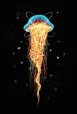 bestof-society6:    Space Jelly by David Ambarzumjan  More by the Artist Here