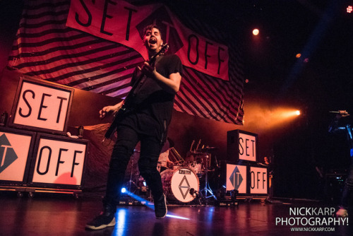 Set It Off at Playstation Theater in NYC on 3/10/17.www.nickkarp.com