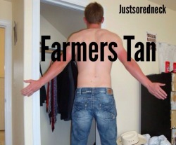 More like farmers sunburn