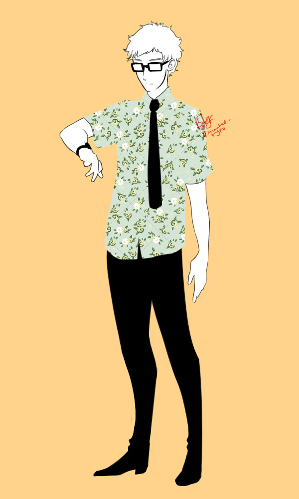 inverted-typo:  Give me floral patterns or give me death.  