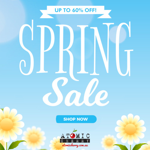 Our Spring sale is now on!
Save up to 60% off our discounted lines.
Shop here: http://bit.ly/3ROsbQL