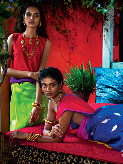 &ldquo;Summer Palace&rdquo; - Elle India 2013Photography: Tarun VishwaModels: Archana Akil Kumar &am