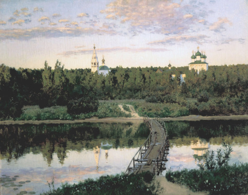 Porn Pics geritsel:  Isaac Levitan - The surroundings