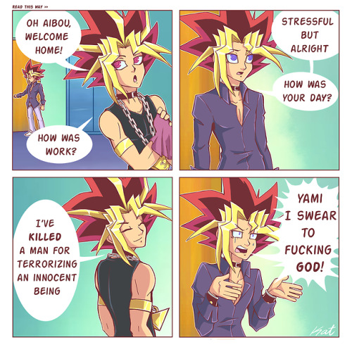 This is dumb but imagine if the AI had to live with Yugi after DSOD and had a bit of the Season 0 at