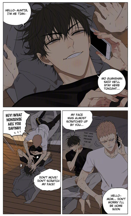 Old Xian update of [19 Days] translated by Yaoi-BLCD. Join us on the yaoi-blcd scanlation team discord chatroom  or 19 days fan chatroom!Previously, 1-54 with art/ /55/ /56/ /57/ /58/ /59/ /60/ /61/ /62/ /63/ /64/ /65/ /66/ /67/ /68, 69/ /70/ /71/ /72/