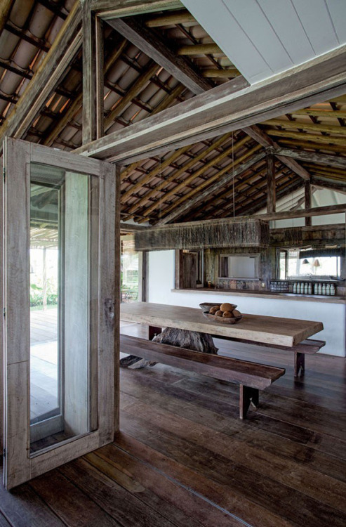 {Maria Perrin and her husband escape from Paris to their beautiful beach home in Brazil, where Maria
