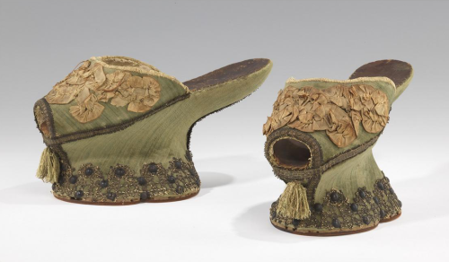 Italian chopines from mid 16-mid 17th century