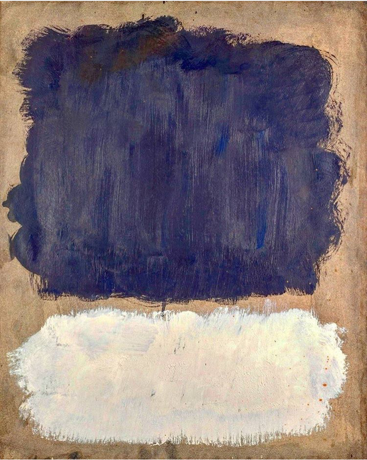 Blue and Gray (Mark Rothko,1962)