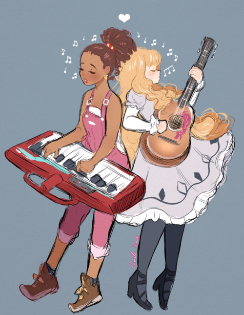 camiinoa:If we could change this world Today with you ♡Super excited for the Carole &amp; Tuesday pr