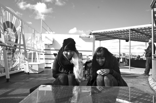 On the boat to Coppenhagen