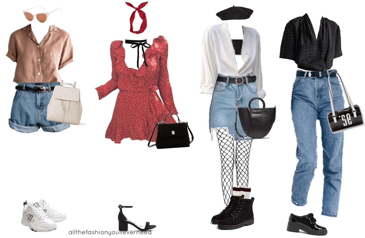 A 90s summer Click here for more 90s outfit ideas