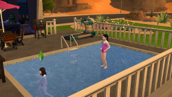 simsgonewrong:  Pool party second-coming