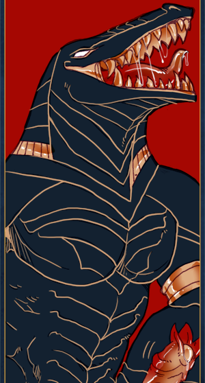 aero-zero:  ACE OF BEASTS Volume 2 page 66 panel WIPsRamzi and a shape-shifter have some fun ;3 (offscreen here, is Xerxes and the centaur Celius ;3)[see more uncensored pages and support the comic on Patreon!]