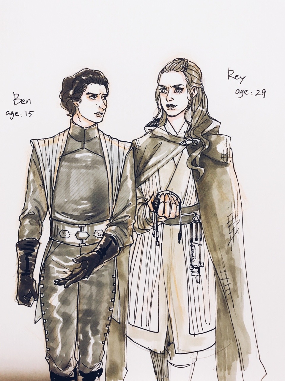 ask9t: young ben and master rey