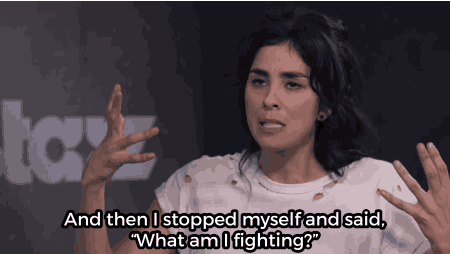 upworthy:Sarah Silverman’s answer to a question about ‘political correctness’ was totally unexpected