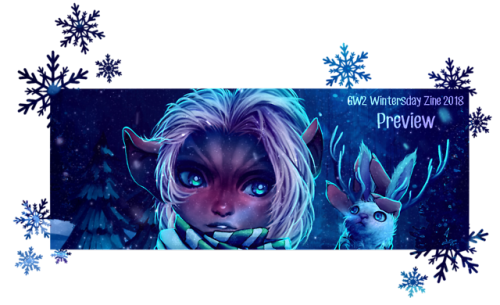 Here is a preview of my contribution for the @gw2collective @wintersdayzine for 2018. It was an hono