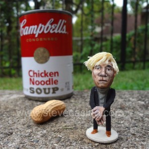 crossconnectmag:  A Painter of NutsSteve Casino is a peanut painter, monster maker