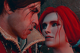 the-69sin: bless this pairing: Triss x Eskel  That’s just perfect *_*