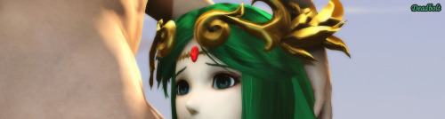 Porn photo Palutena getting facefucked. Find the full