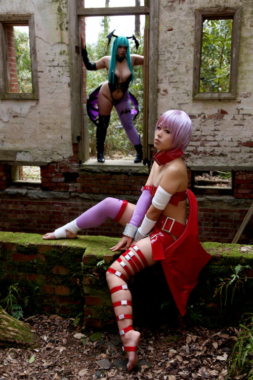 XXX Darkstalkers - Morrigan & Lilith (Chouzuki photo