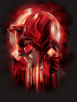 pixalry:  Daredevil Tribute Posters - Created by Orlando Arocena  Part of the Poster Posse’s tribute to Season 2. Check out the full lineup here.  