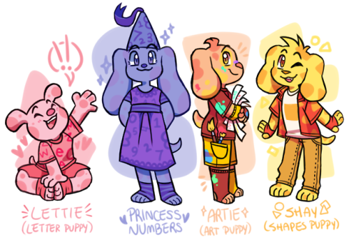 blues-clues: the gang’s all here [almost] !!  i really wanted to give the kids a cleaner, cuter look