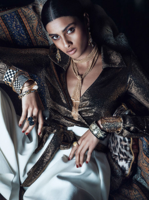 blackfashion:  Imaan Hammam photographed adult photos