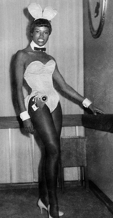 tontonmichel:  cultureunseen:  Black Bunnies - The African American Playboy Bunny  Some where on tumblr I read that the bunny outfit was created by a black fashion designer. Hell I think I reblogged it. 