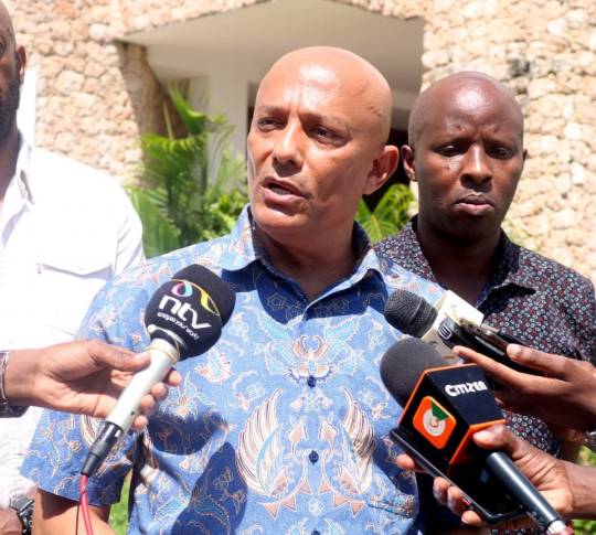 Twalib Mbarak, Chief Executive Officer of the Ethics and Anti-Corruption Commission (EACC)