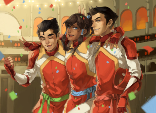 crys-sketchblog:   Secret Santa gift for la-vaniteuse  SOooooo I’m you secret santa and I’m really really late, sorry >-< I hope you’ll still enjoy this as much as I had fun drawing it for you! You’re an awesome artist that has inspired