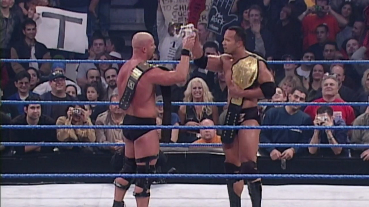 fishbulbsuplex:  Stone Cold Steve Austin and The Rock 