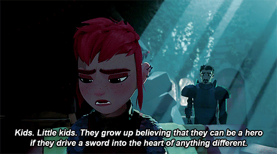 as many times as it takes — - [Nimona]:You should be questioning  everything...