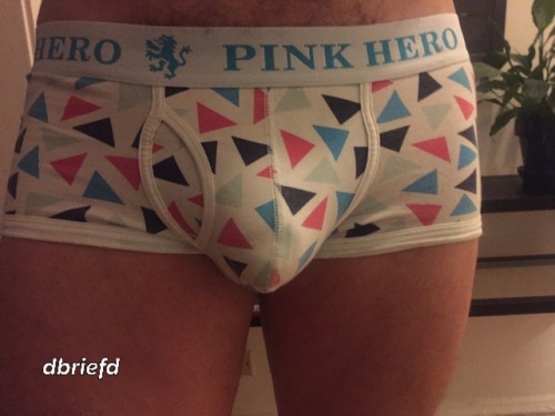 Hanging out Sunday night undies.