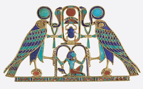 Pectoral and Necklace of Sithathoryunet with the Name of Senusret II,Pharaoh from the Twelfth Dynast