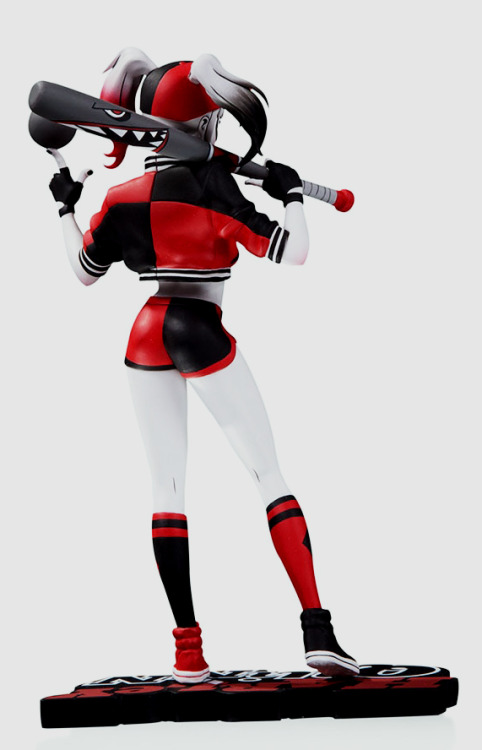 DC Collectibles Harley Quinn Red, White &amp; Black: Harley Quinn by Mingjue Helen Chen Resin Statue