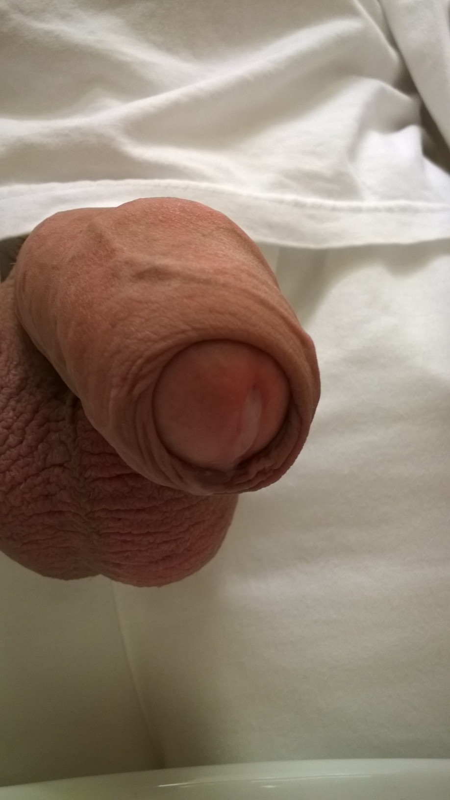 Dripping from my dick.