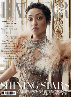 celebsofcolor:Ruth Negga for Harper’s Bazaar UK