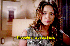 hannily:  Hanna and Emily | 4x14 Who’s in the Box 