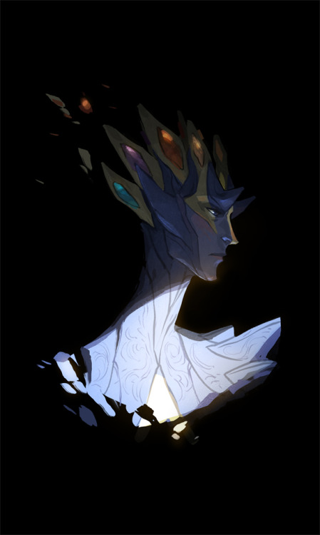 kisskicker:For some reason, I thought it was a good idea to filter Xerneas through the aesthetic of 