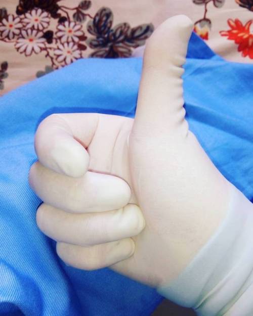 #latax #gloves #乳胶手套 #surgicalgloves（在 Chongqing, China）