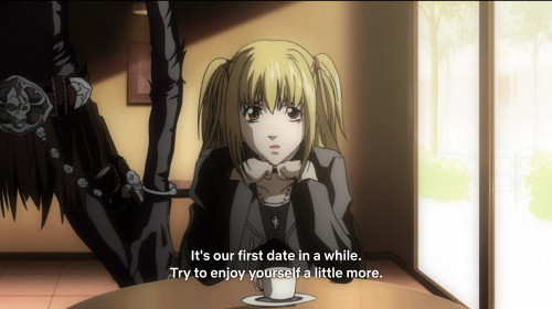 Romantic Date Except Ryuk Is There