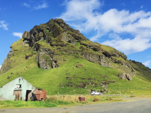 Our Air BNB view in Vik.