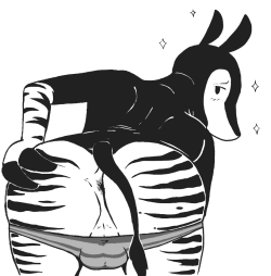 gudguymaybe:And now some Okapi OC butt.