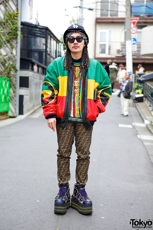 We&rsquo;ve been street snapping Li Lium in Harajuku for over 4 years now. His look here feature