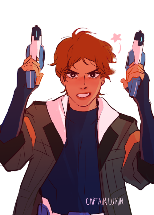 captainlumin: since ambidextrous lance is canon have some double sharpshooter coolness :)pew pew